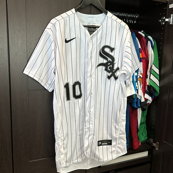 Yoan Moncada Chicago White Sox Nike Home Authentic Player Jersey - White - Picture 3 of 9